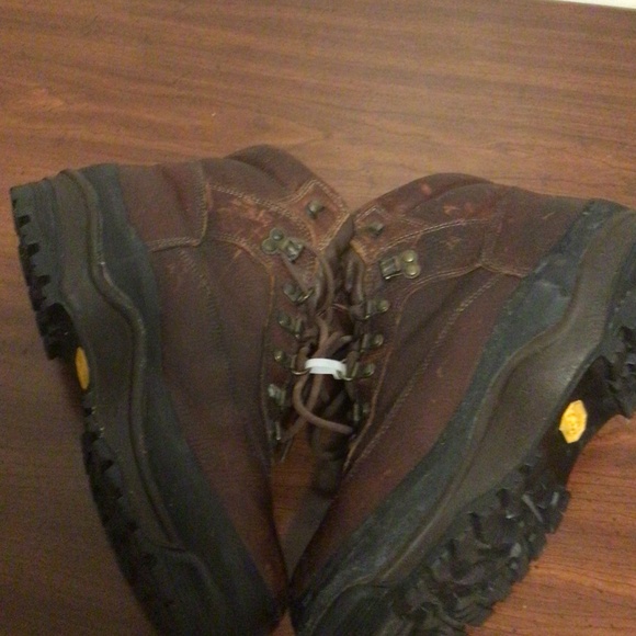 CHIPPEWA  17” leather Pull -on Snake Boots waterproof ,outdoor work ,SZ 11W main image 6